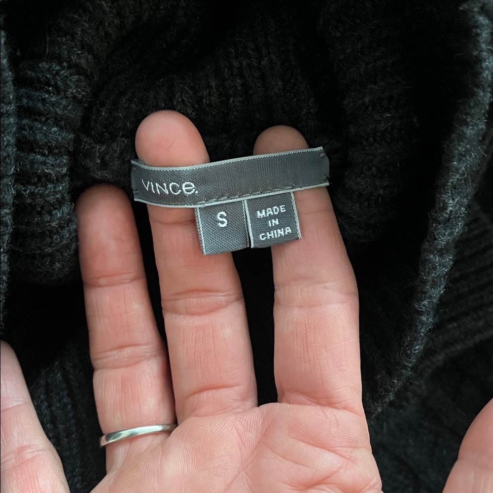 Vince Cableknit Turtleneck - Picture 6 of 7